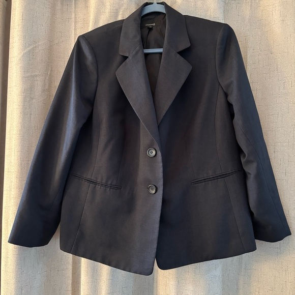Jones Wear Women’s Suit Jacket, Plus Size 16W. Navy. Fully Lined, shoulder pads. - Picture 1 of 7